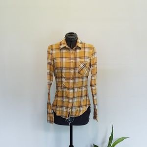 Button up long sleeve top